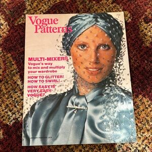 Vogue Pattern Book Jan/feb 1974 Softcover